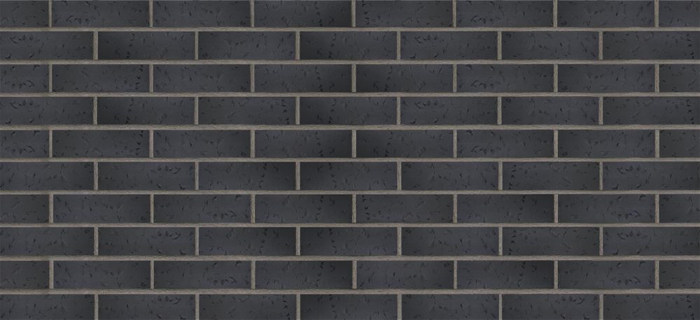 Terramatic, Moon Black AB 7403, NF/240x71x14 - Клинкерная плитка для фасада и внутренней отделки