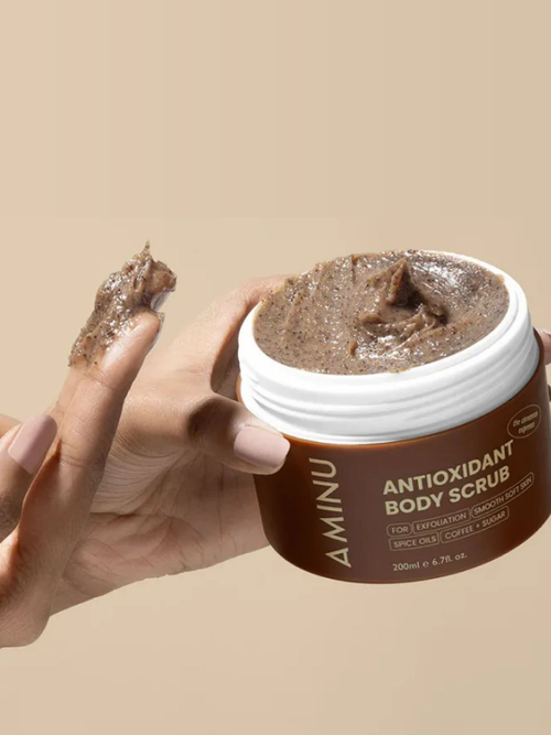 AMINU ANTIOXIDANT BODY SCRUB - антиоксидантный скраб для тела, 200 мл