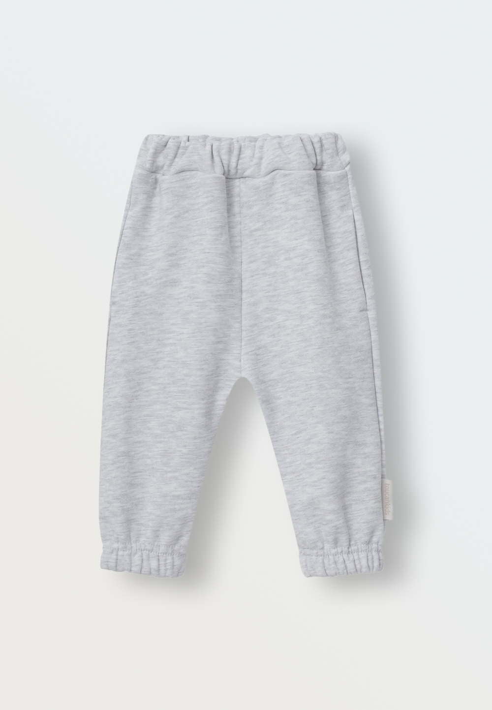 Костюм из футера петля (экрю меланж)