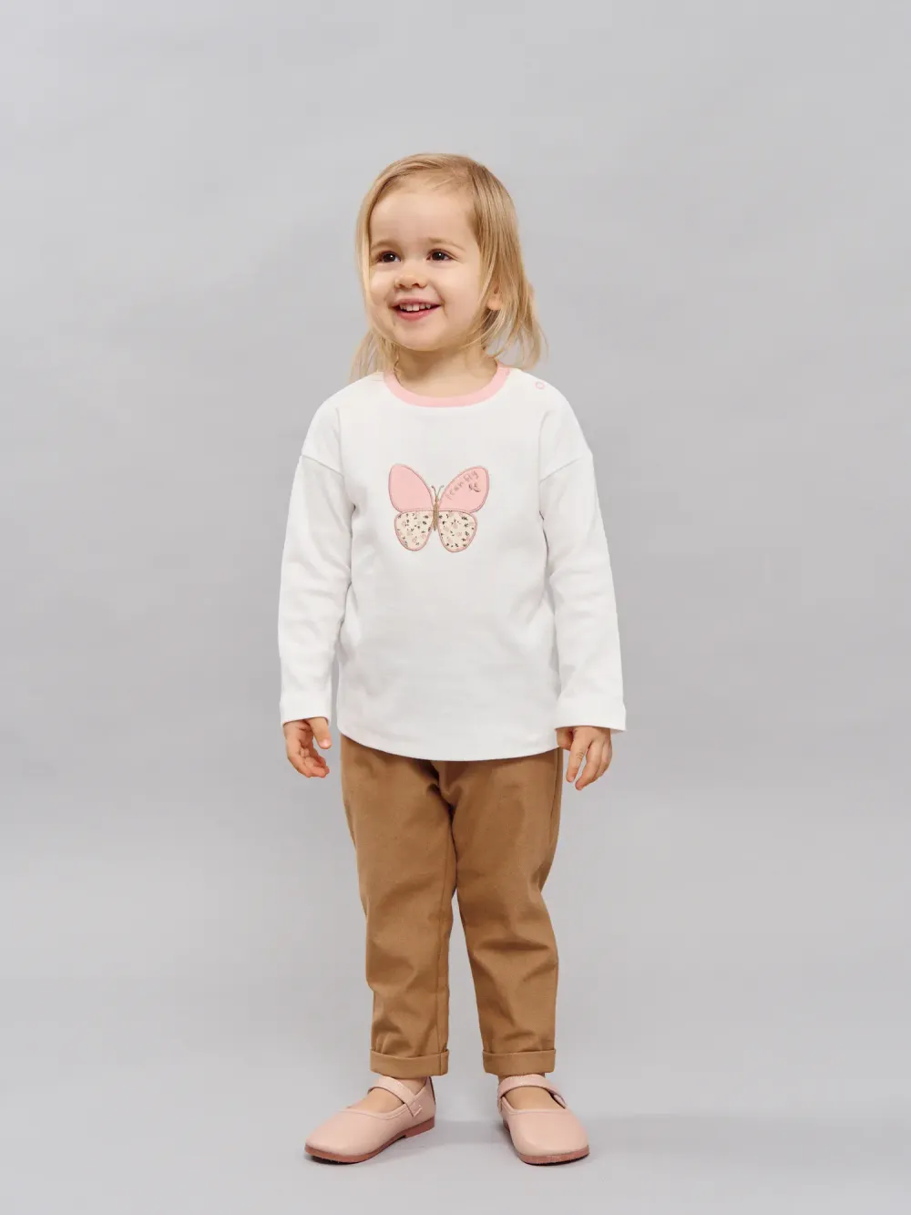 Лонгслив "Бабочка" с принтом 0+