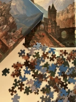 Пазл Андреас Роллер «Пейзаж с замком»