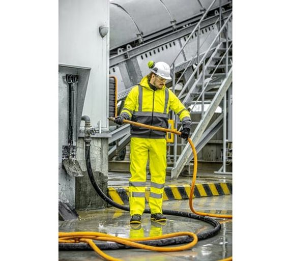 Ботинки рабочие желтые BERKEL SRC S1P Högert, арт. HT5K565