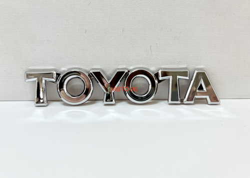HH-265 / Логотип (шильдик, надпись, эмблема) "Toyota" 14.5 см для крышки багажника / решетки радиатора / капота (1 шт.) Оптом