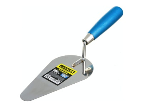 Кельма STAYER PROFI овал нерж полотно, деревянная ручка