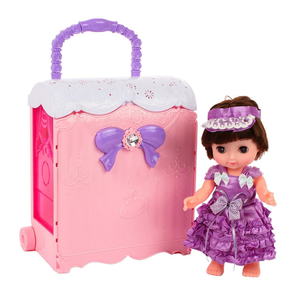 Кукла тип Модель с акессуарами, коробка JJ8710-1W