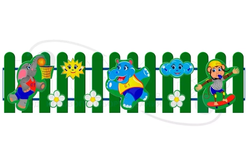 Ограждение детской площадки «Игра»