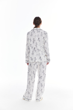 Пижама из вискозы - M размер (тройка)