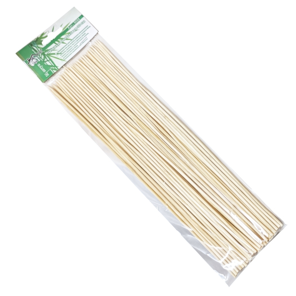 Шпажки бамбуковые длина 30 см (комплект 50 шт)