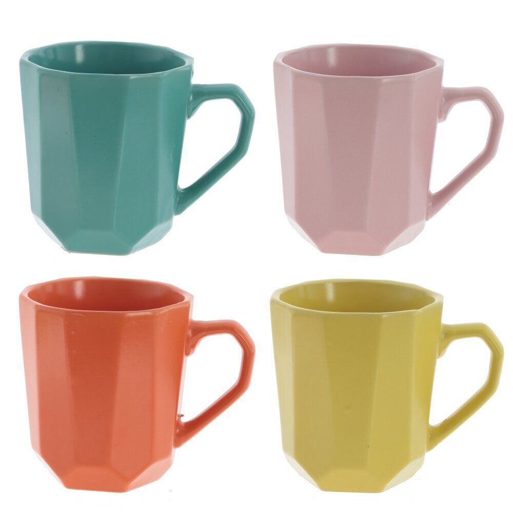 GAEM Кружка (кратность 6 шт), 400 мл, L12 W8,5 H10 см, 4в., (сорт 1,2)