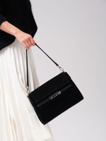 Замшевая сумка Rachel DBR 31361 черный