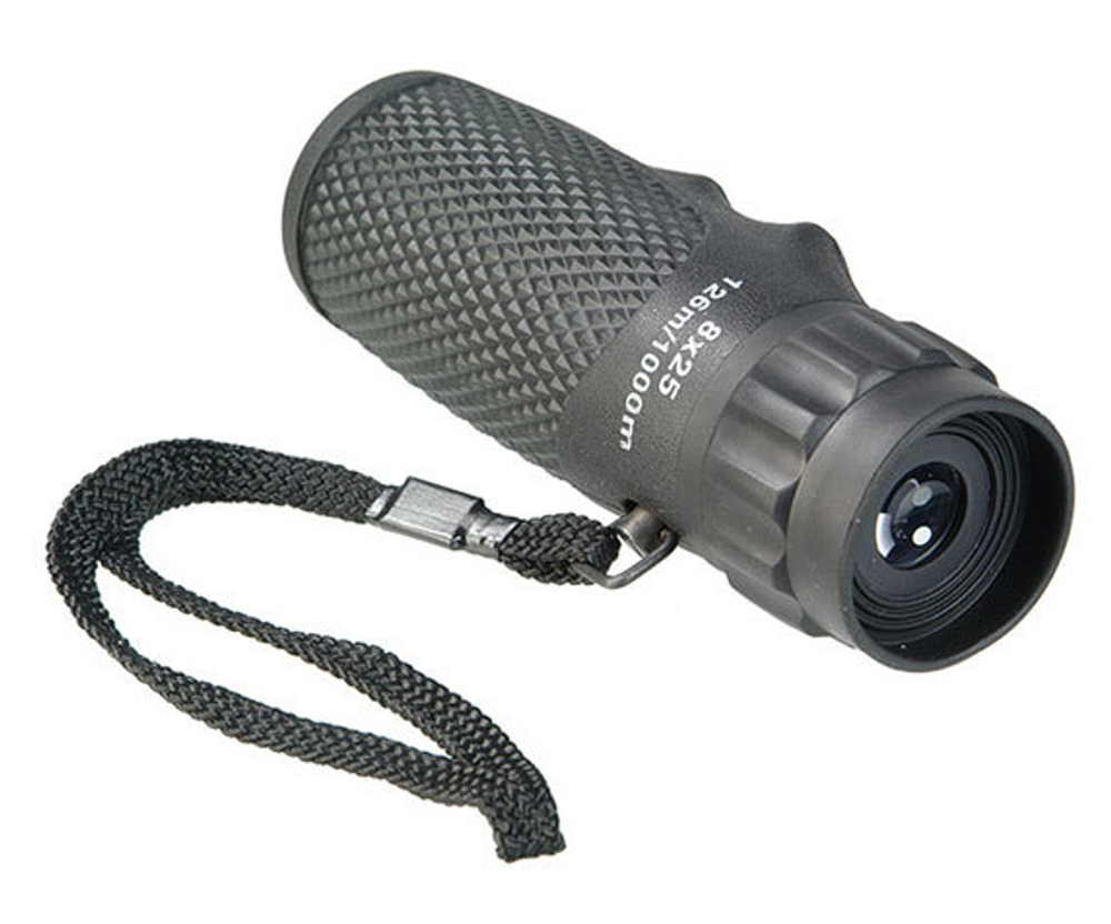 Обрезиненный корпус Ultra Sport 8x 25 с наручным ремнем