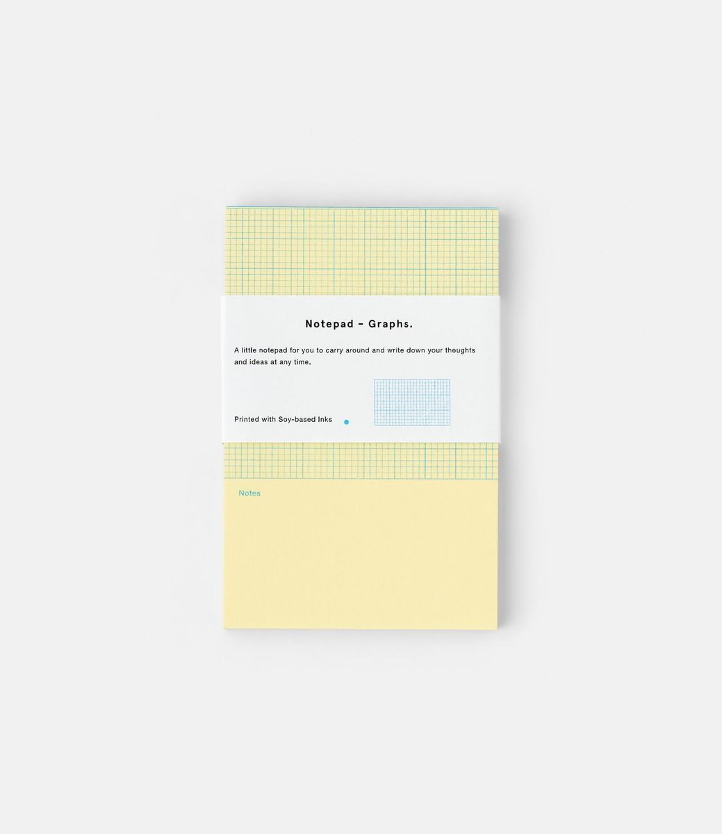 Before Breakfast Mini Notepad Graphs — компактный блокнот