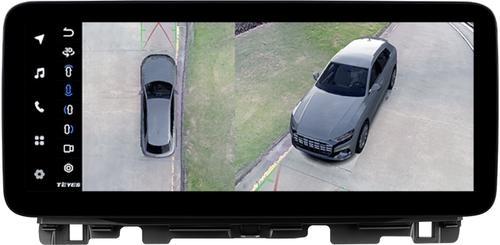Магнитола для KIA Optima 4 2016-2020 (ШГУ цветной) - Teyes LUX ONE 360 монитор 12.3", Android 10, Быстрая, CarPlay, 4G SIM-слот, 4 камеры в комплекте