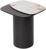 Стол М-City DISAUR Кофейный Арвид (Arvid) Pandora керамика на стекле, МДФ, темно-серый МДФ каркас