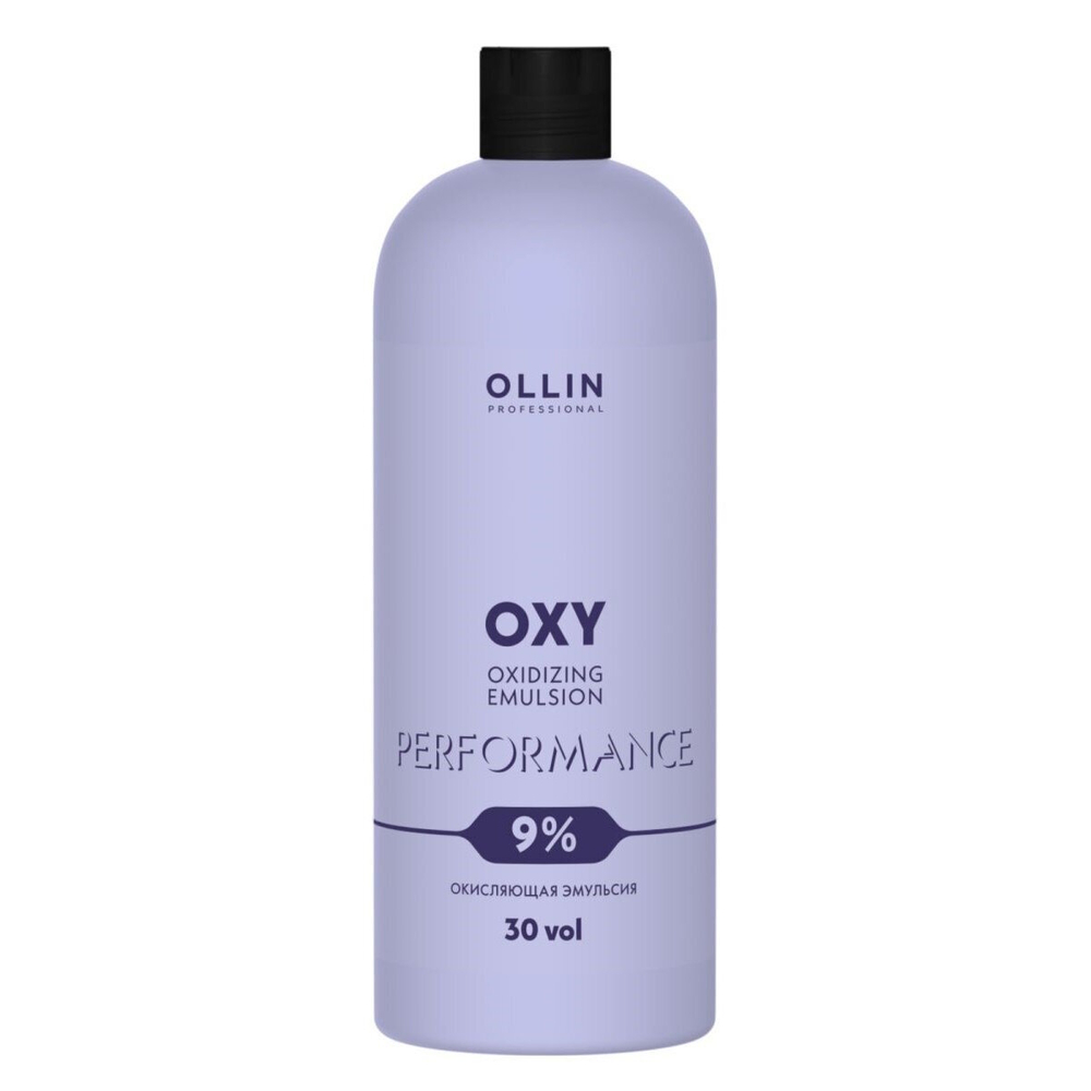OLLIN performance OXY 9% 30vol. Окисляющая эмульсия 1000мл/ Oxidizing Emulsion
