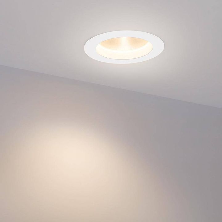 Встраиваемый светодиодный светильник Arlight LTD-145WH-Frost-16W White 110deg 021493