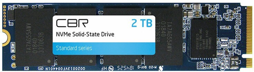 Накопитель SSD 2048 GB CBR "Standard" SSD-002TB-M.2-ST22 RTL