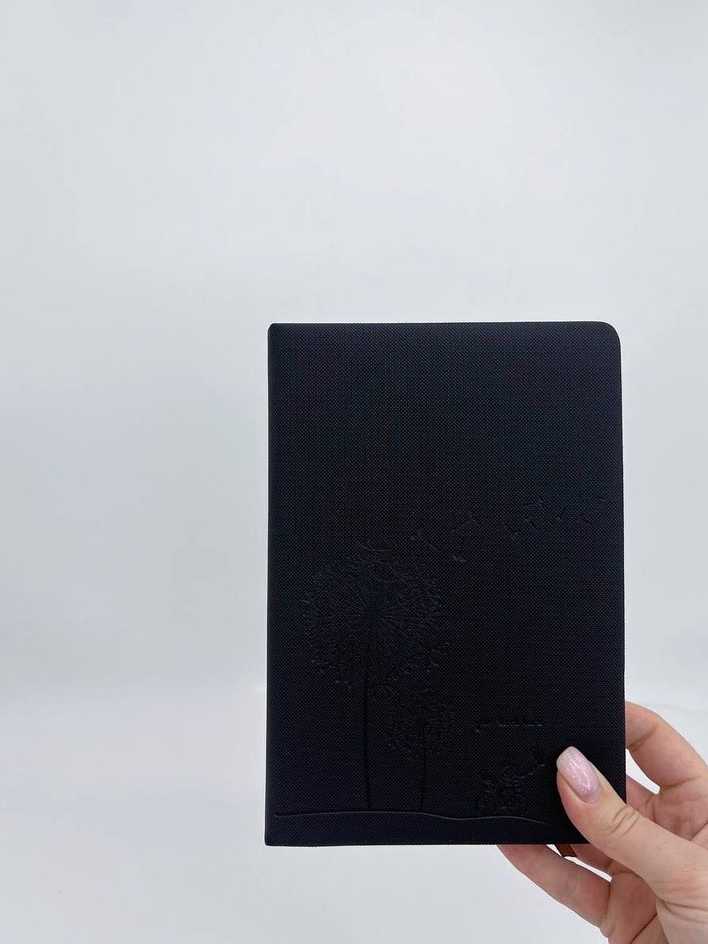 Блокнот 144 л А5 линейка одуванчик черный перф (8344-6)