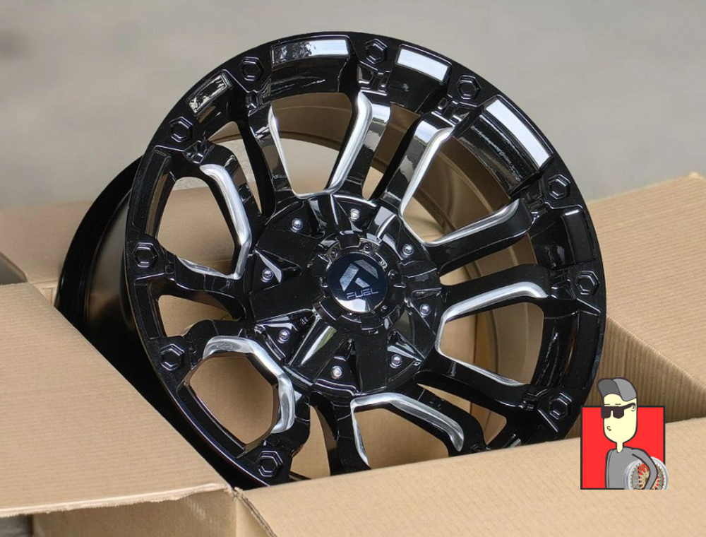 Комплект дисков Fuel Off-Road 16x8 et0 6x139.7