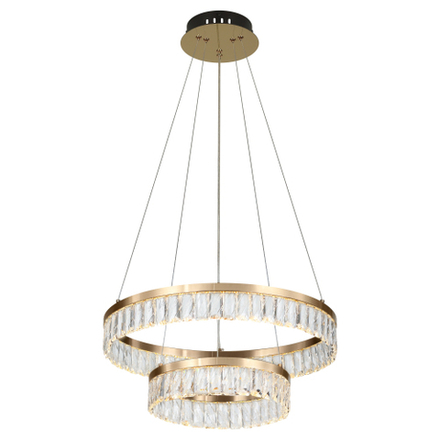 Люстра Rivoli Erika 6131-105 светодиодная LED 68 Вт 3000 K дизайн