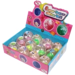 Мяч 6,5 см «Морские жители» (попрыгун с водой и подсветкой) СТИКЕР НА ВЛОЖЕНИЕ