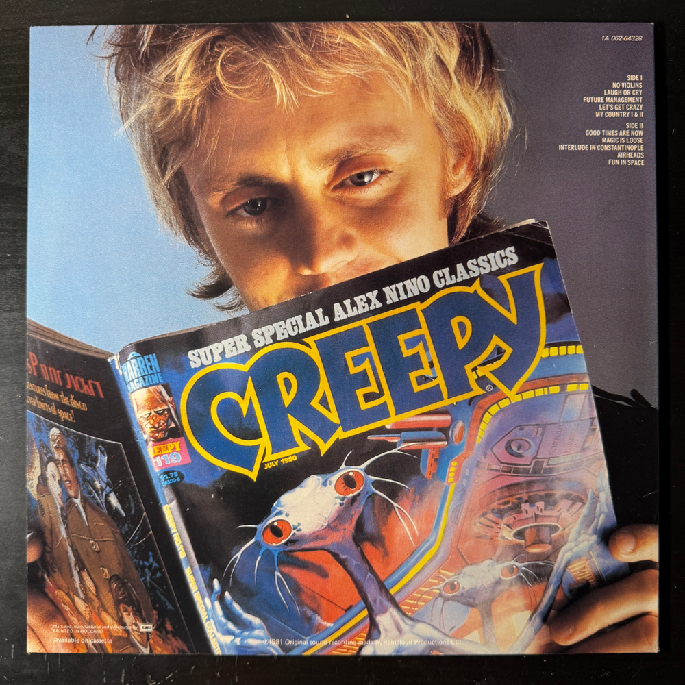 Roger Taylor ‎– Roger Taylor's Fun In Space (Голландия 1981г.)