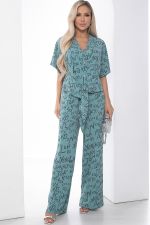 Костюм Чистый лист НЬЮ (бирюзовый) К15902-7М LT Collection