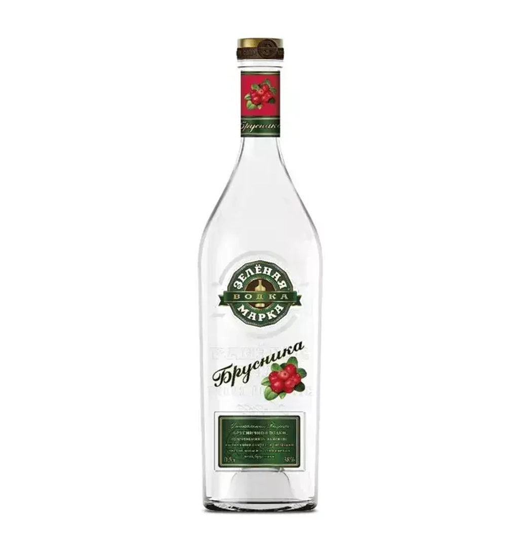 Зелёная Марка Брусника 0,5 л.
