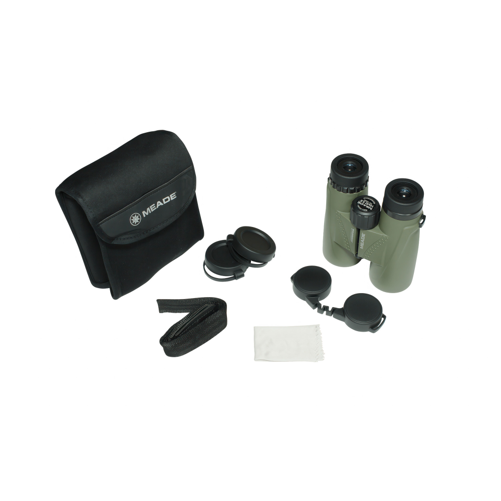 Бинокль Meade Wilderness 8x42 — комплект поставки