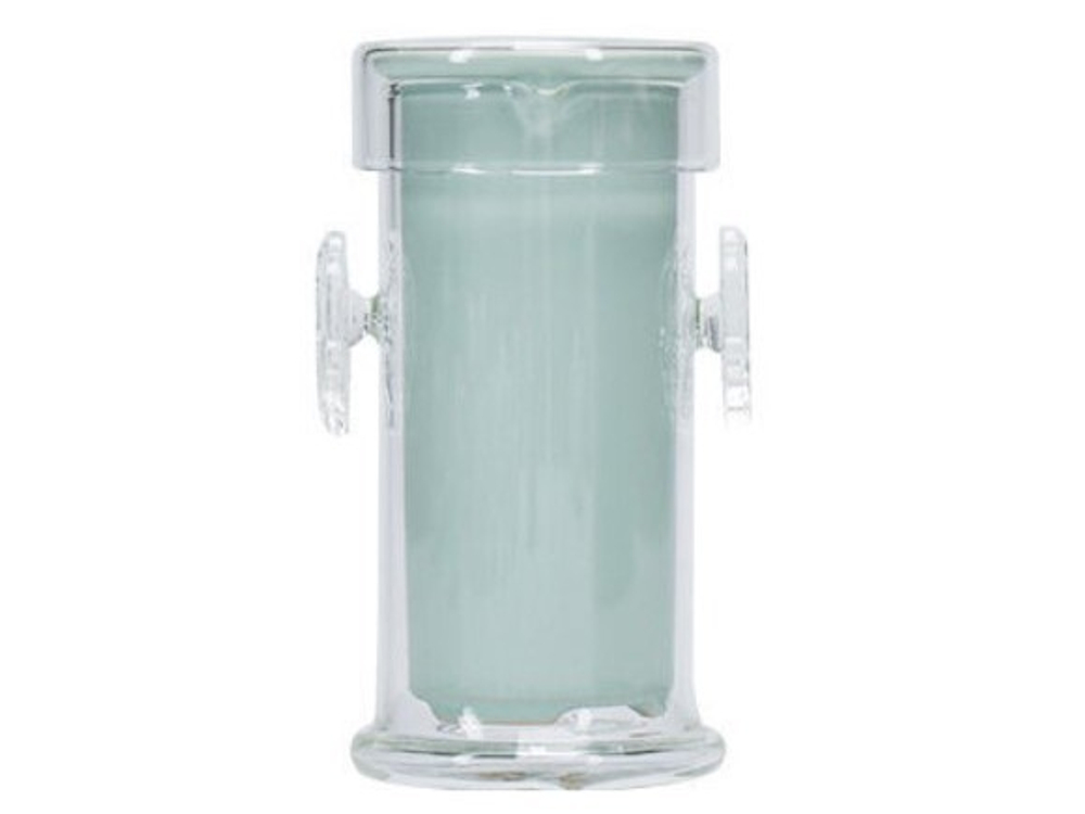 242118Y2 УЦЕНКА Чайник ЖУЯО "Ханьская колонна", h=12.5см, с фарфоровым ситом, зеленый, стекло