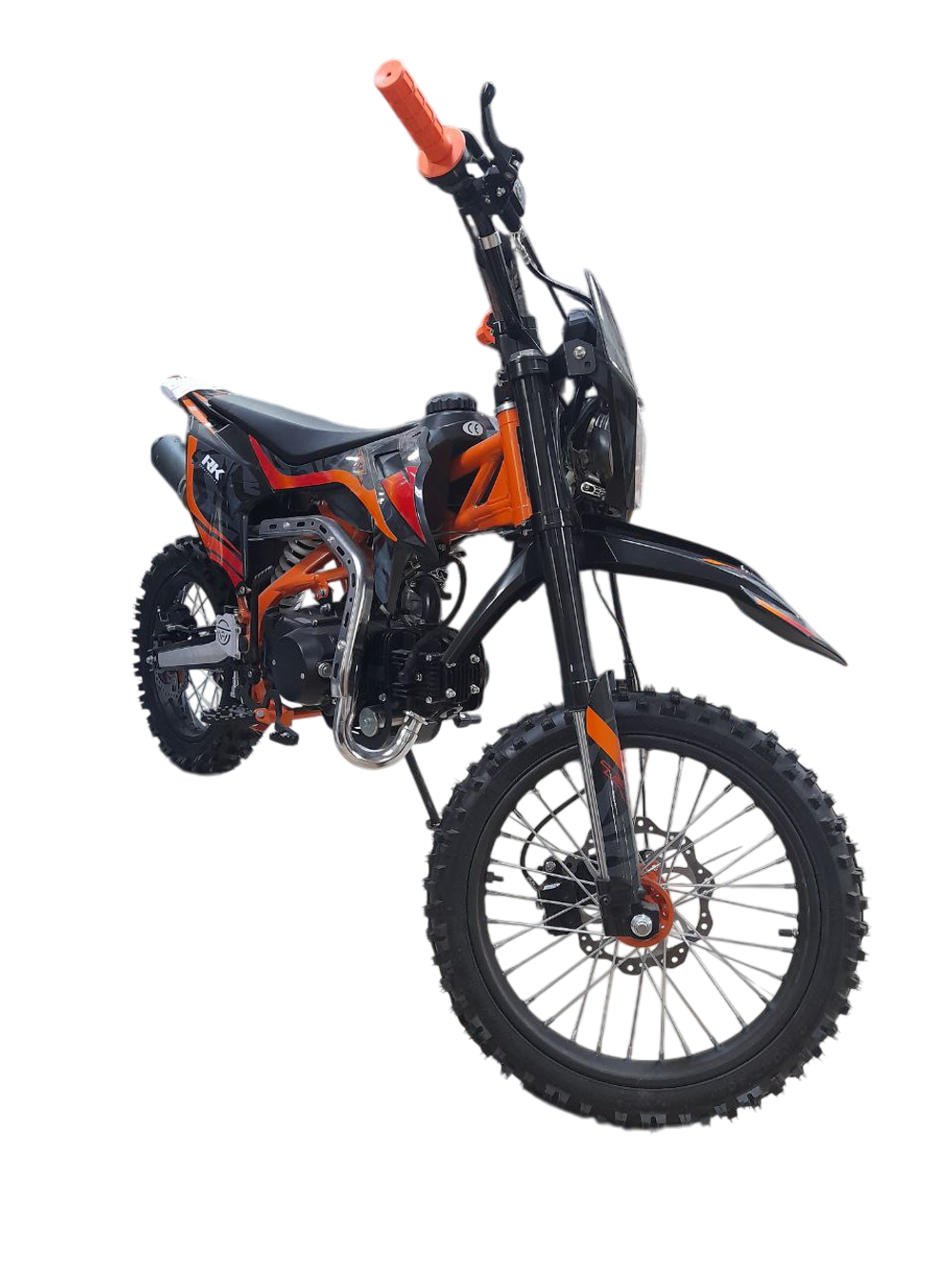 Питбайк Racer TRZ140E Pitbike оранжевый