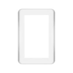 Рамка пластиковая FRM-VERSA-PL-D-WH (Arlight, -) 043770