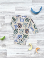 Боди Mjölk Grizzly Bears с длинным рукавом, уценка