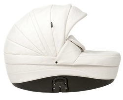 Детская коляска Indigo Special Plus 2 в 1 Is01 белая кожа