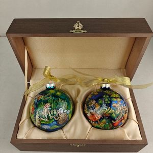 Наборы из 2-х ёлочных шаров