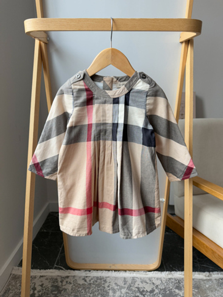 Хлопковое платье Burberry, 80