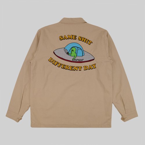 Куртка мужская Ripndip Same Shit Different Day Chain Stitched Military Jacket артикул:RND10052 - купить в магазине Дайс