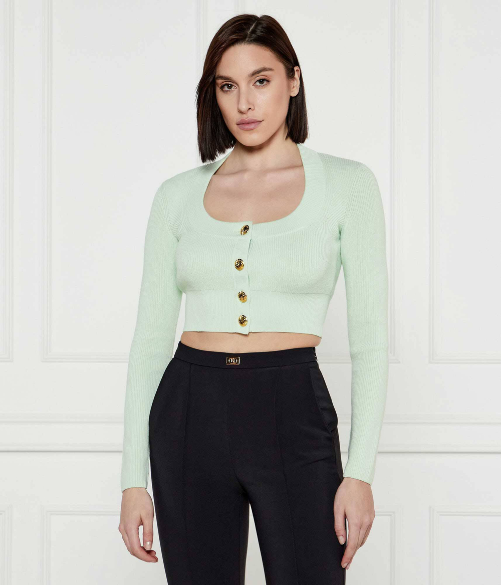 Кардиган Elisabetta Franchi - мятный(MK53S51E2)