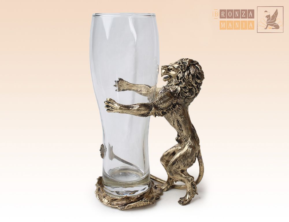 бокал пивной Лев - Царь Зверей