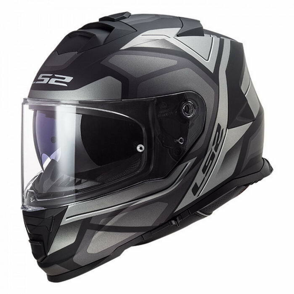 LS2 FF800 STORM Faster Matt black/Matt Grey