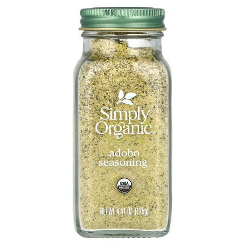 Simply Organic, Приправа Adobo, 125 г (4,41 унции)