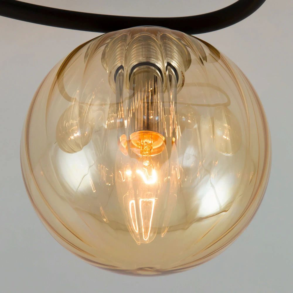 Citilux Эрни CL122165 Люстра потолочная Чёрная