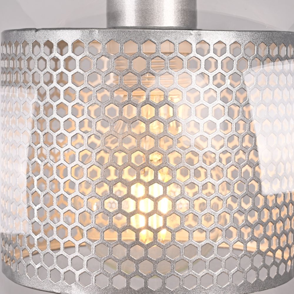 Подвесной светильник CATCH F pear silver D30