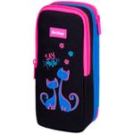 Пенал мягкий 2 отделения 205х80х55 Berlingo Say Meow, с магнитом, ткань