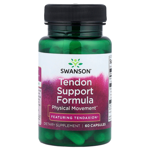 Swanson, средство для поддержки сухожилий, 60 капсул