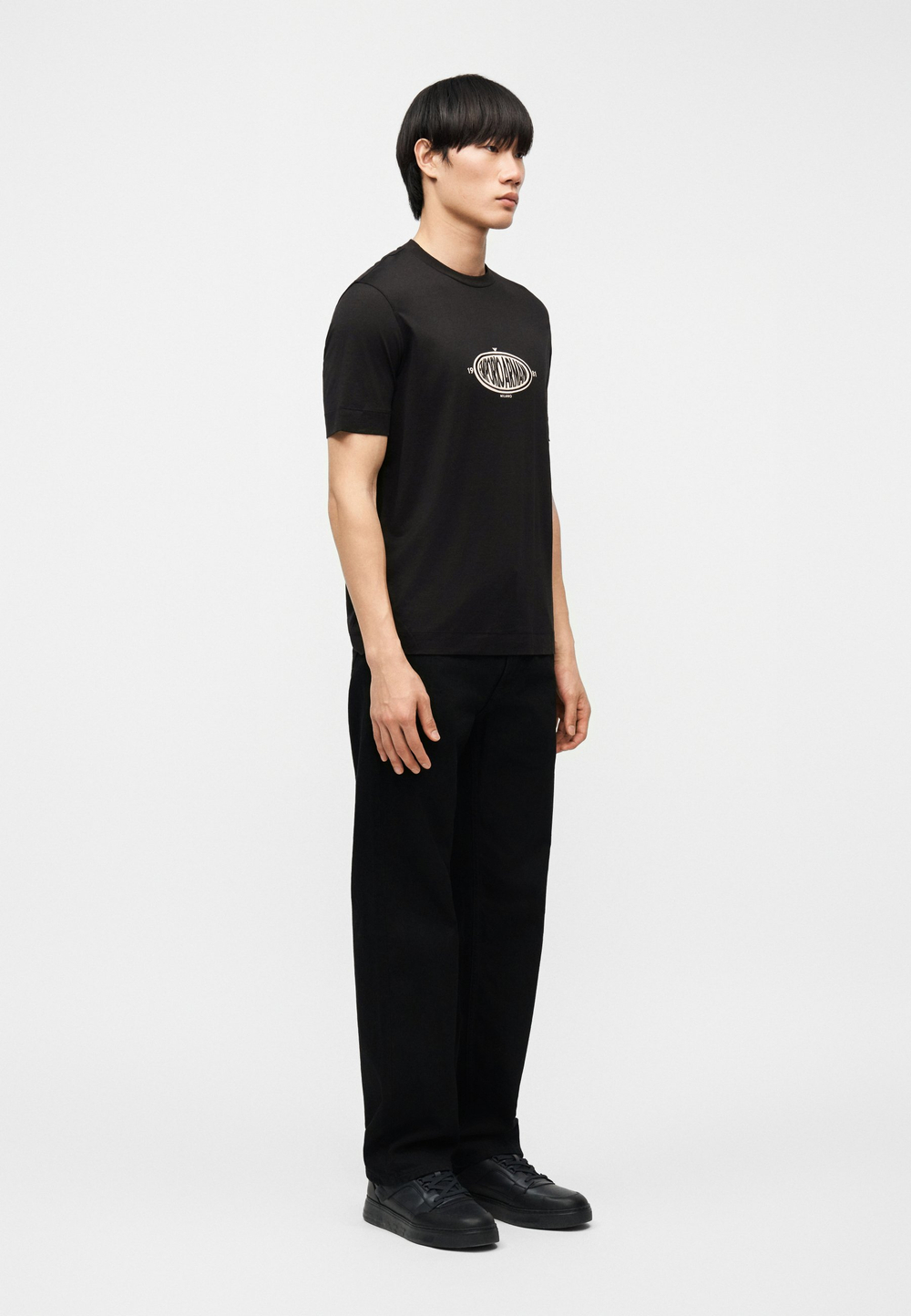 Emporio Armani Футболка с принтом - Чёрный