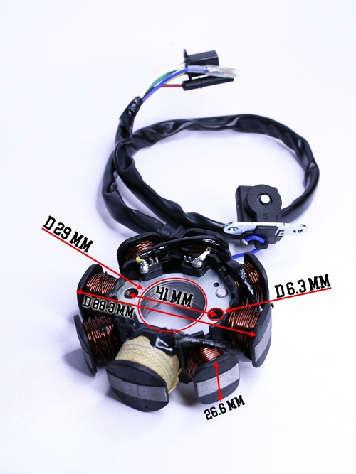 Статор генератора 163QMK c балансиром X-tech