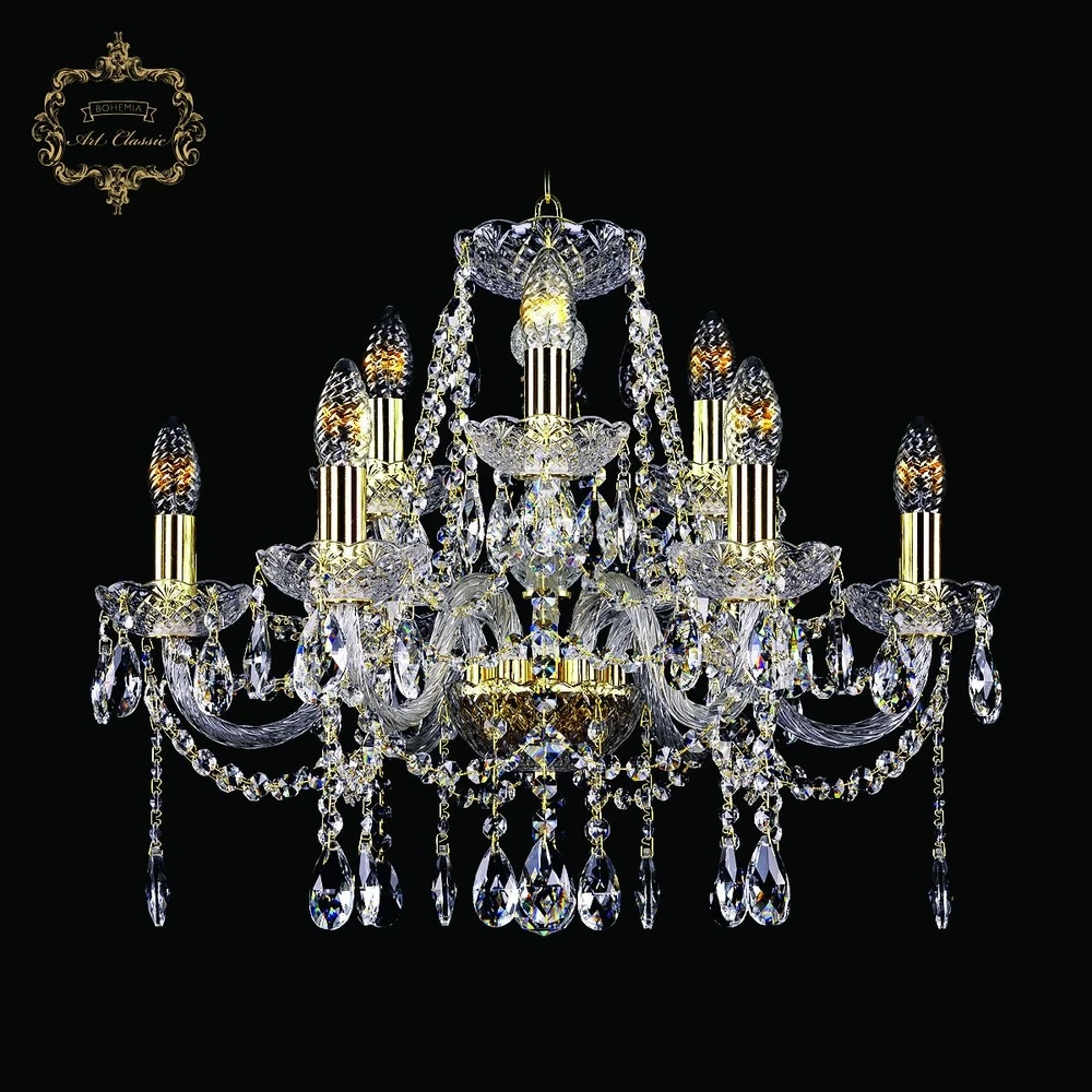 Подвесная люстра Art Classic 11.12.6+3.195.Gd.Sp