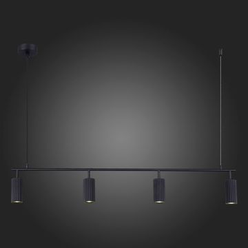 SL1213.403.04 Светильник подвесной ST-Luce Черный/Черный GU10 4*5W 4000K KENDO