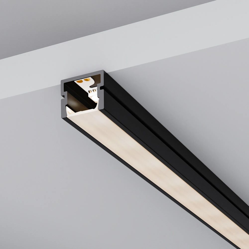 Профиль PDS-SM-2000 ANOD BLACK (Arlight, Алюминий) 035027